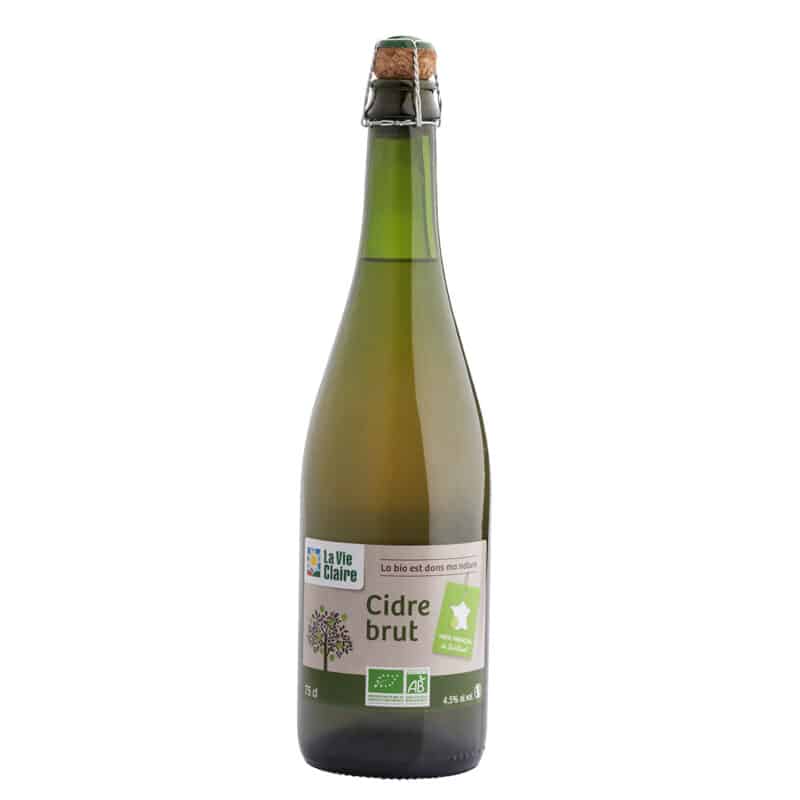 Cidre brut bio