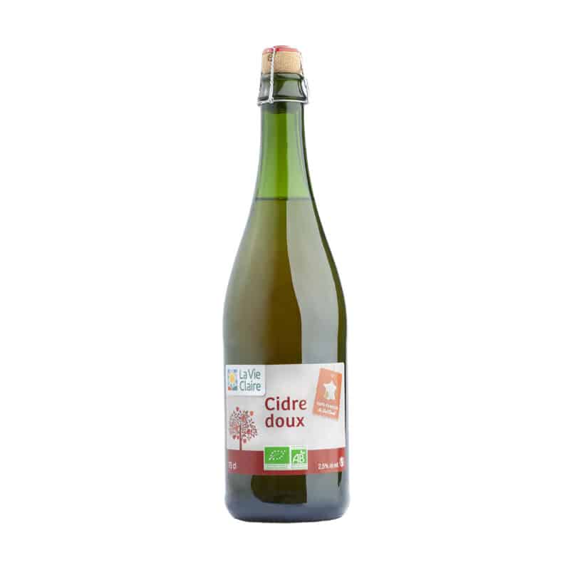 Cidre doux bio