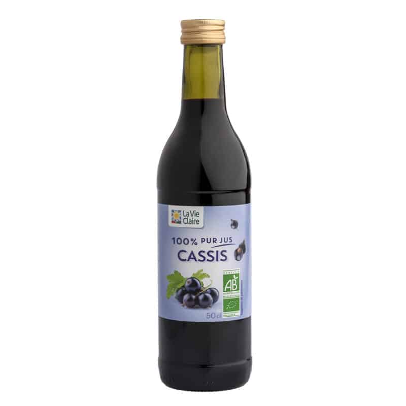 Pur jus de cassis bio