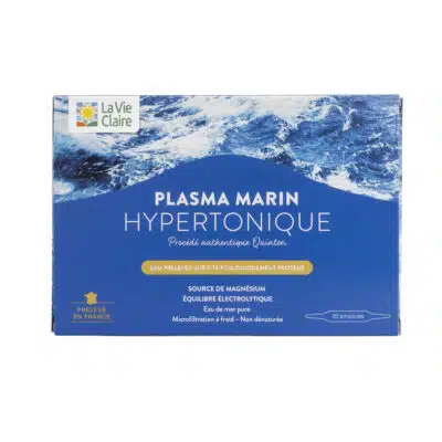 Plasma marin hypertonique - 30 ampoules