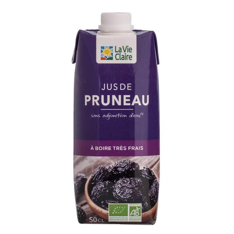 Jus de pruneau bio