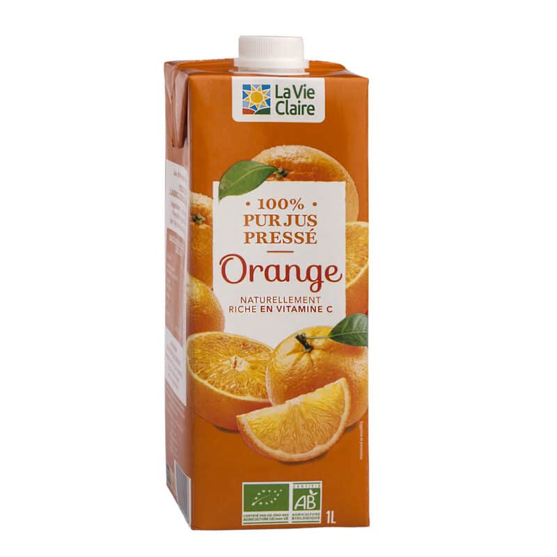 Pur jus d'orange bio