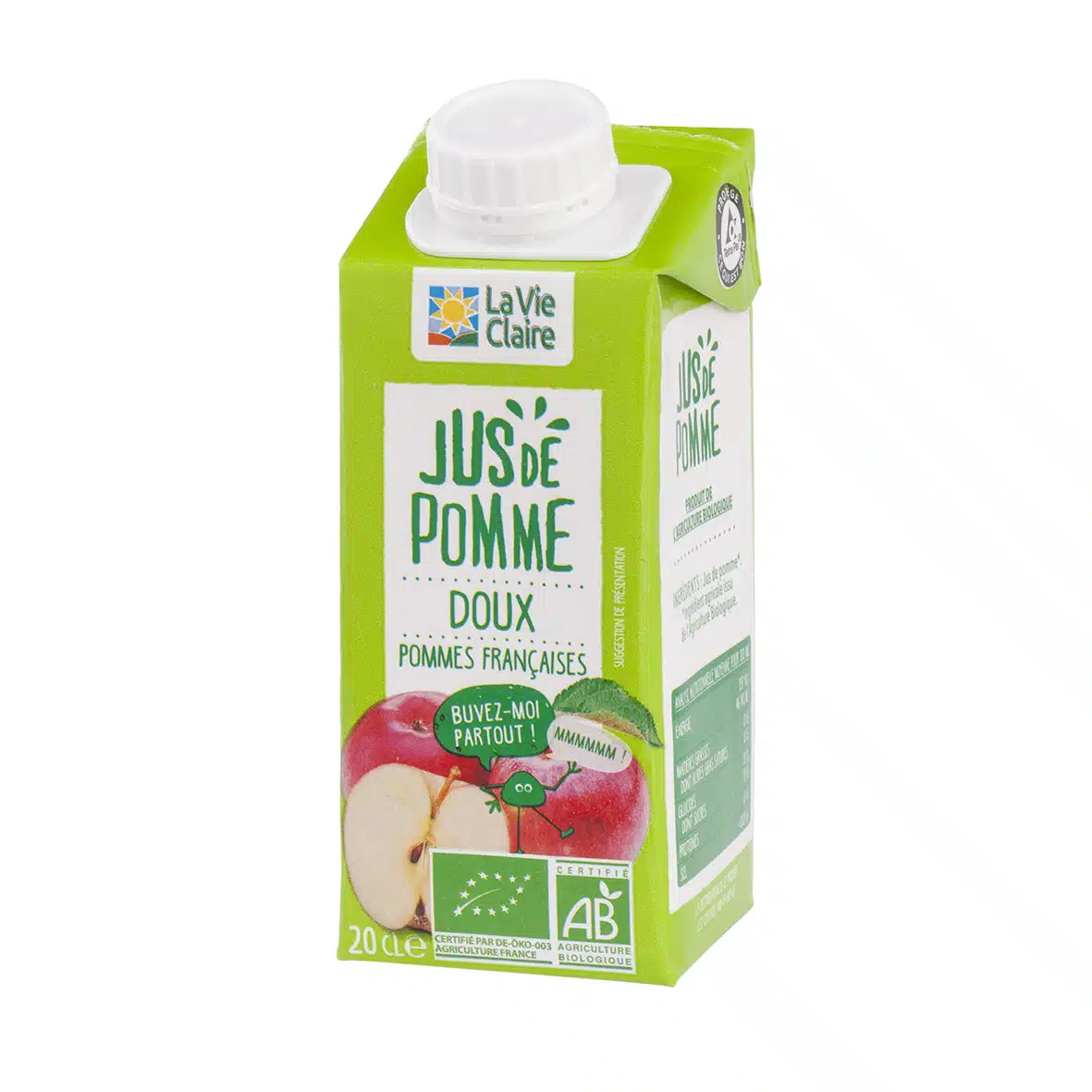 Jus de pomme bio