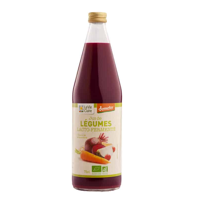 Jus légumes lacto-fermenté bio