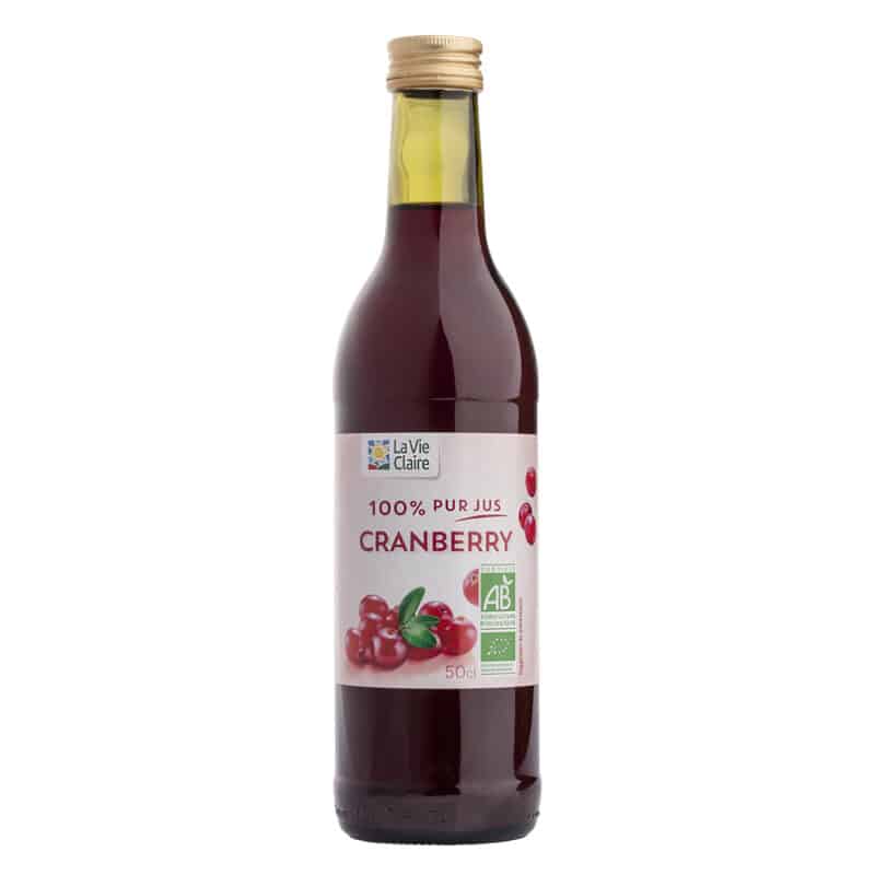 Pur jus de cranberry bio