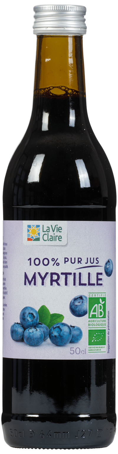 Pur jus de myrtille bio