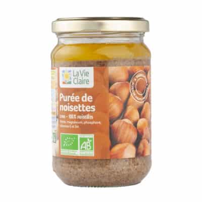 Purée de noisette bio