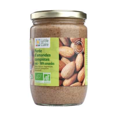 Purée d'amande complète bio