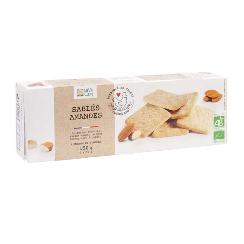 Sablés aux amandes bio