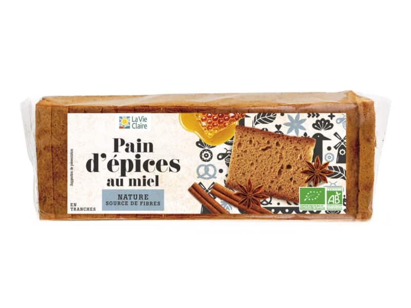 Pain d'épices 25% de miel bio