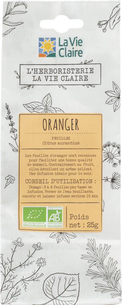 Oranger feuilles bio