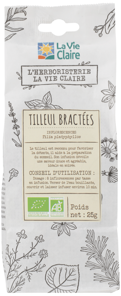 Tilleul bractées bio