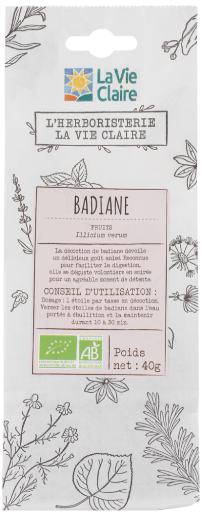 Badiane fruits bio