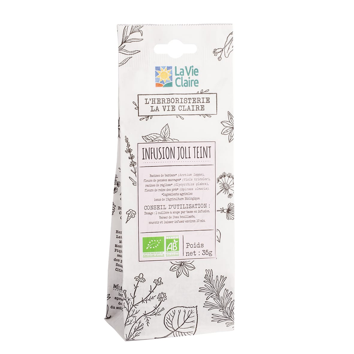 Infusion joli teint bio