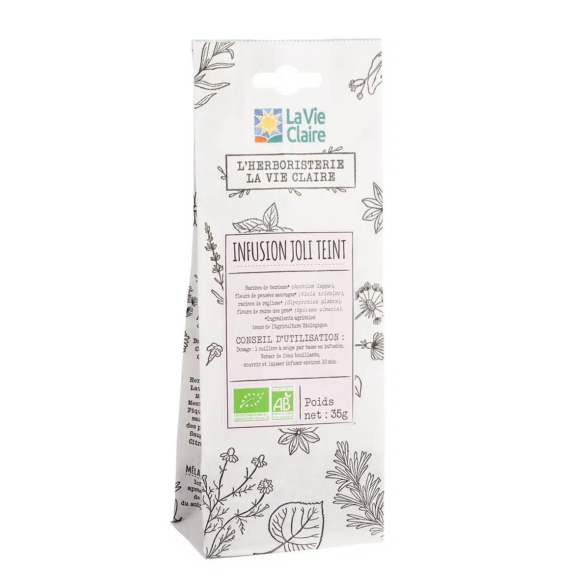 Infusion joli teint bio