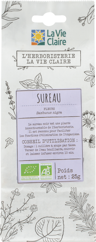 Sureau fleurs bio