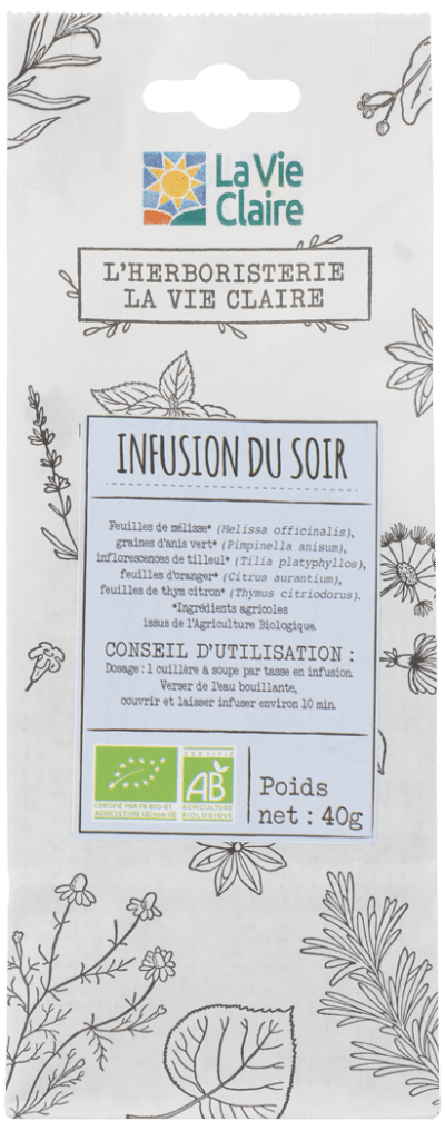 Infusion soir bio