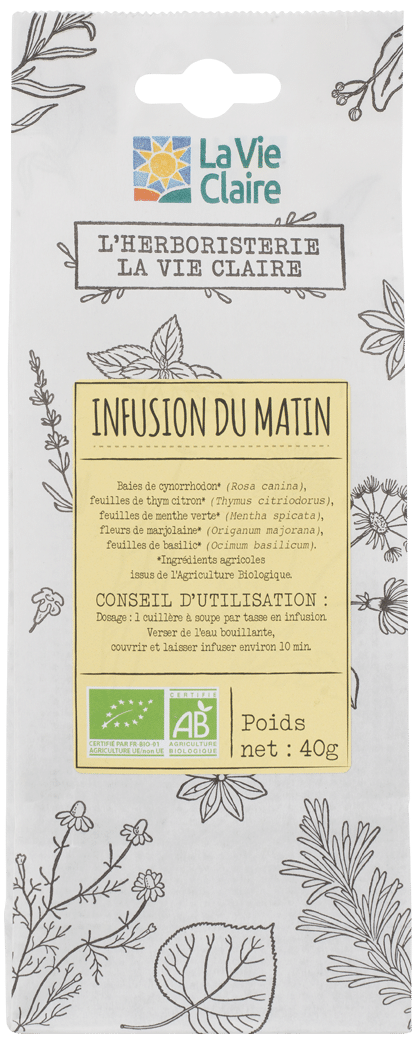 Infusion matin bio