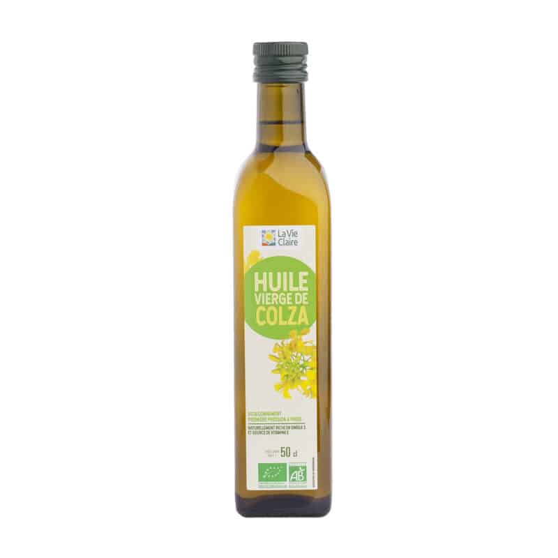 Huile vierge de colza bio