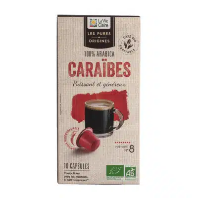Capsules de café Caraibes bio