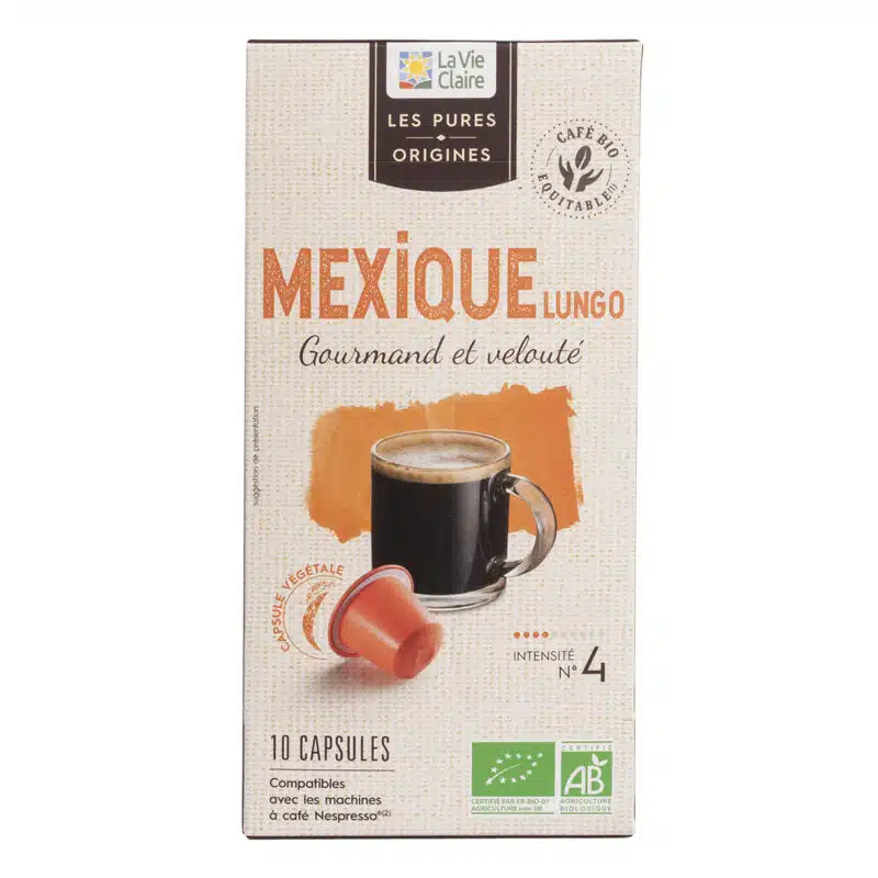 Capsules de café Mexique bio