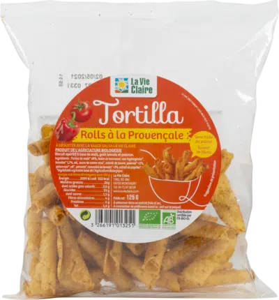 Tortilla chips rolls bio