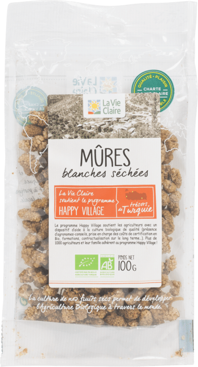 Mures blanches séchées bio