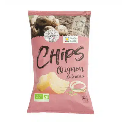Chips oignon et ciboulette bio