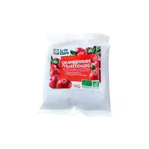Cranberries moelleuses bio