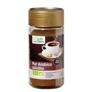 Café soluble Pur Arabica bio