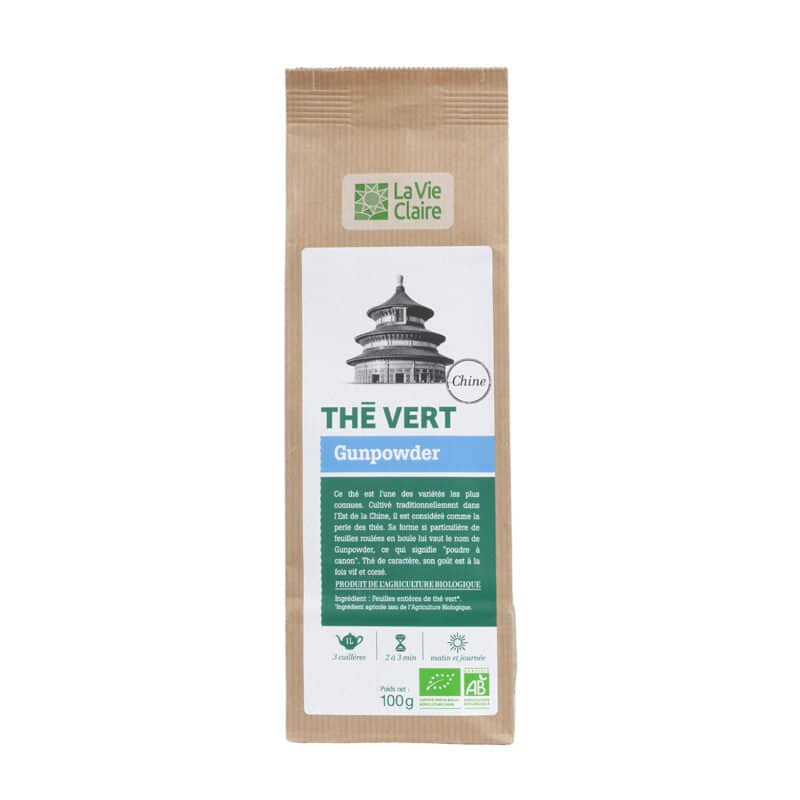 Thé vert Gunpowder bio