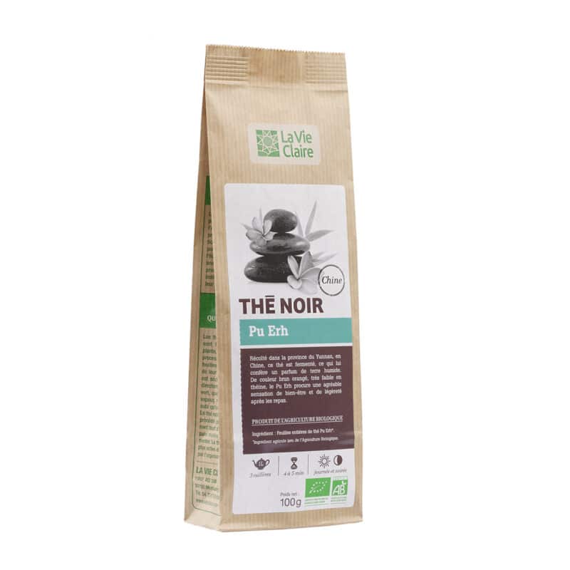 Thé noir Pu Erh bio