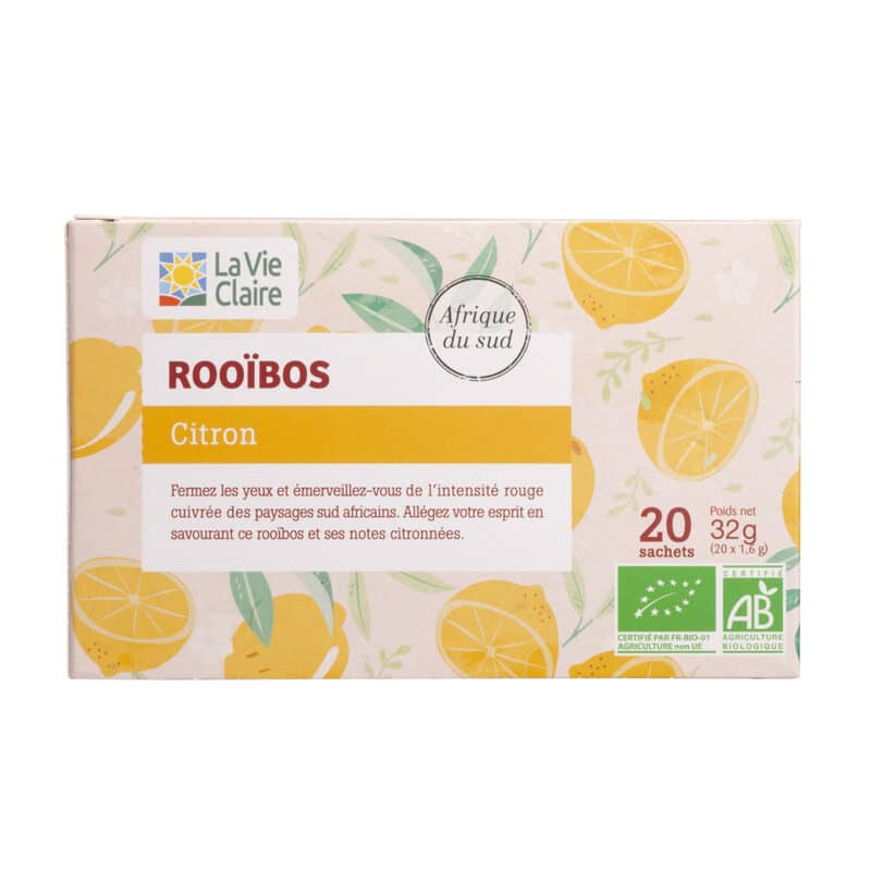 Rooïbos au citron bio