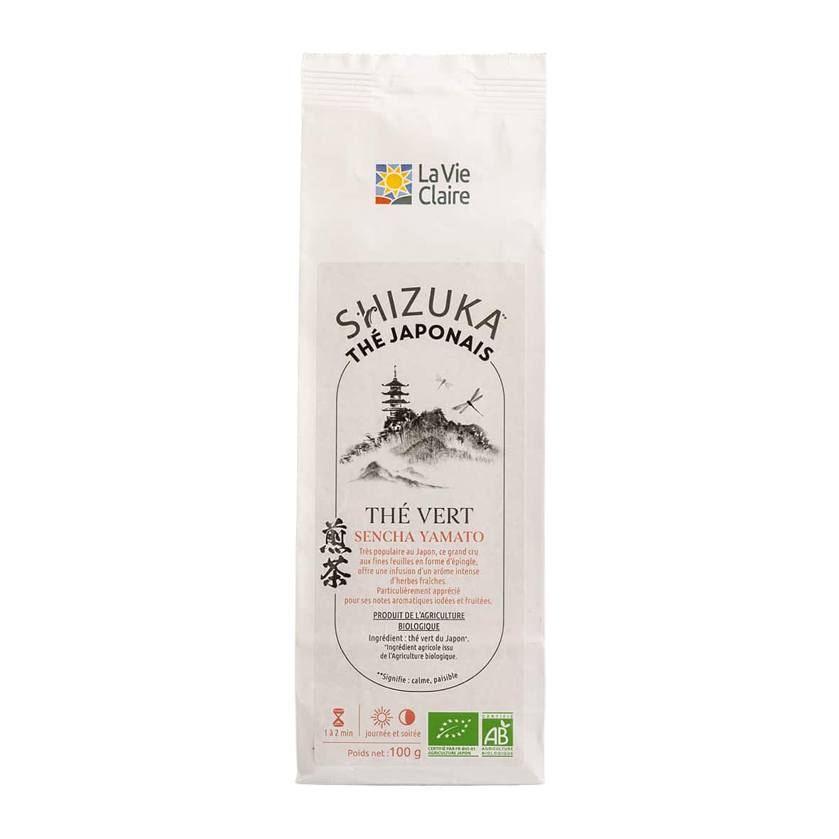 Thé vert Japonais Sencha bio