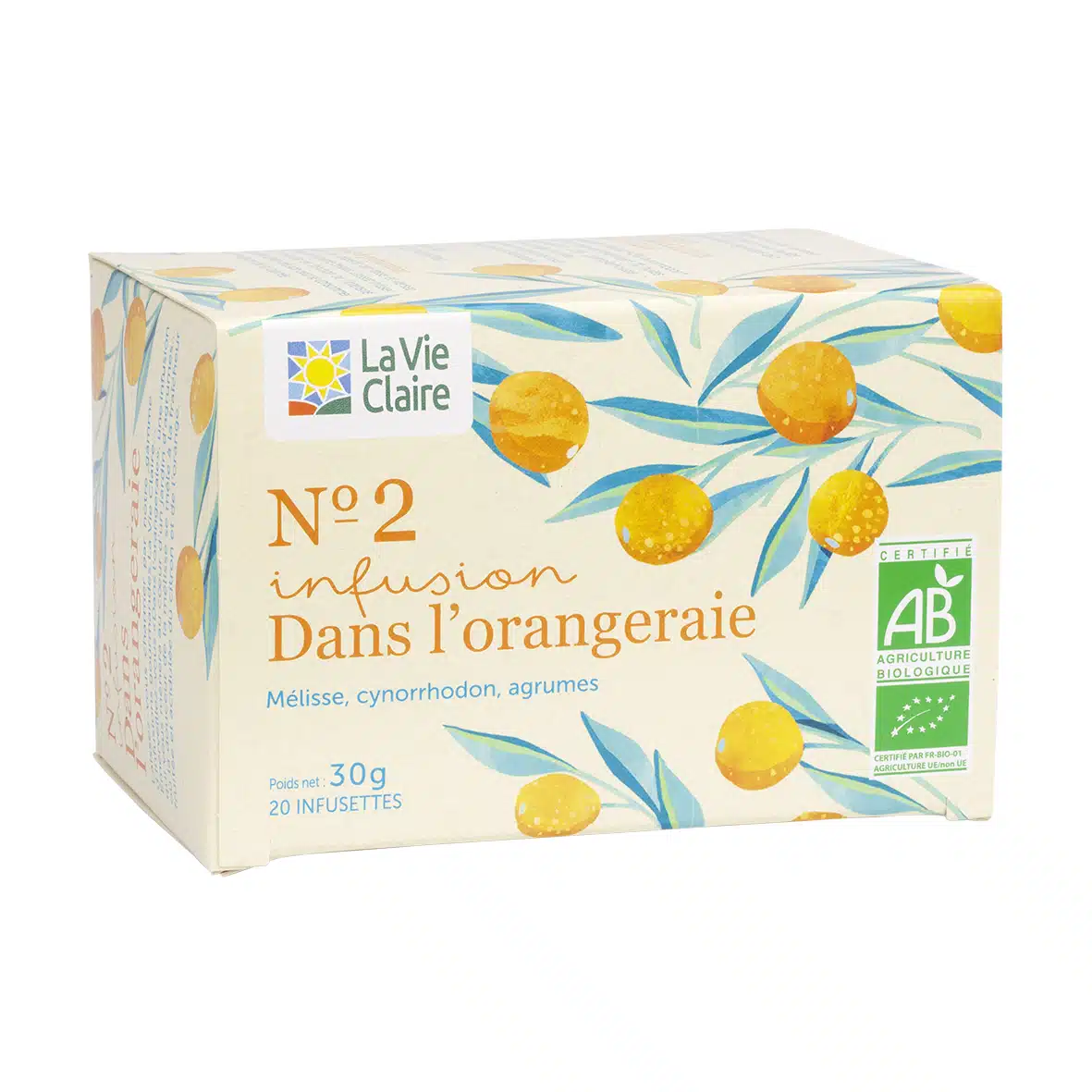 Tisane à l'orange bio