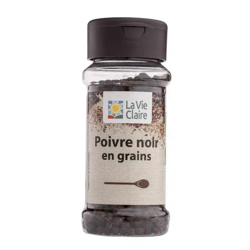 Poivre noir grains - 45g – Rive Bio