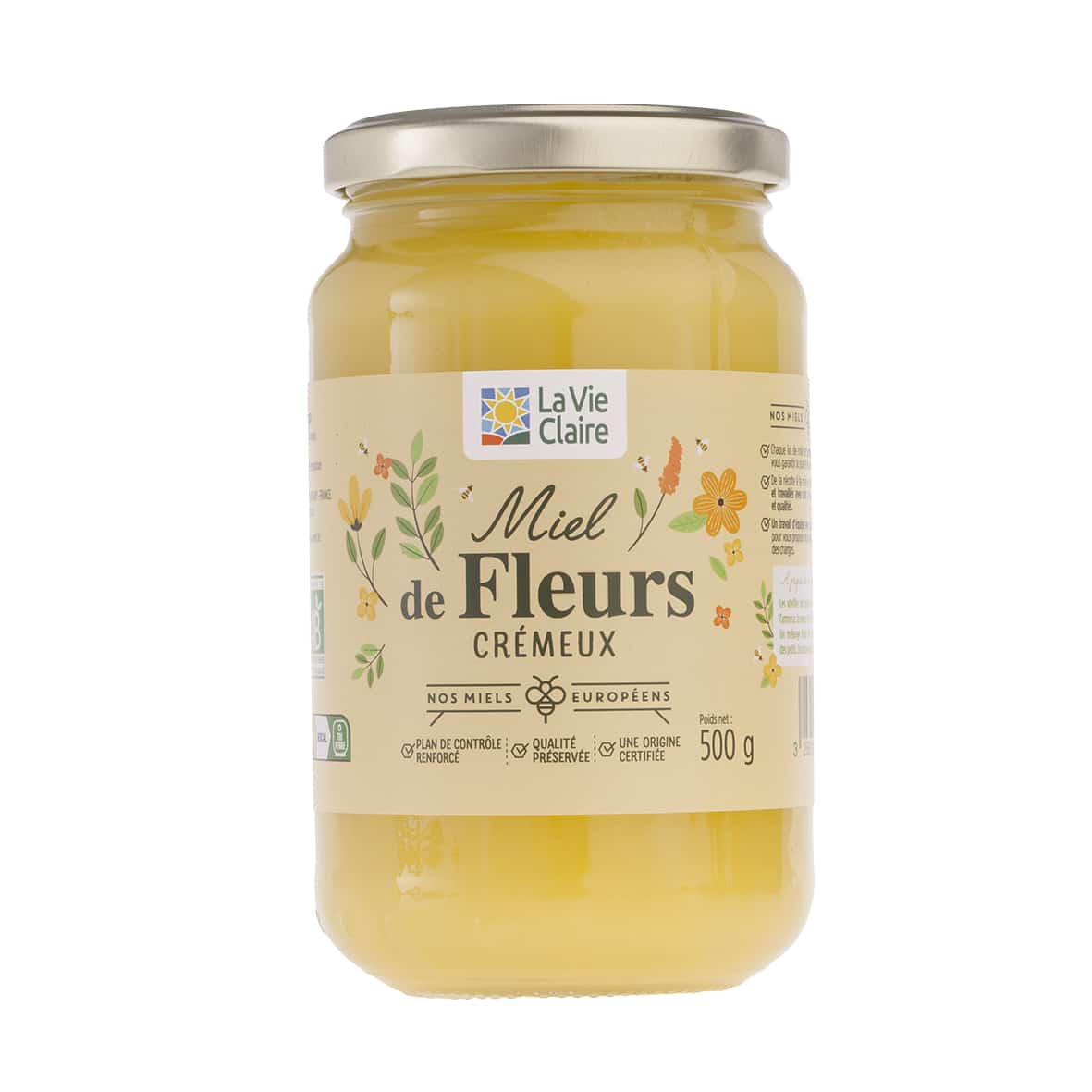 Yaourt miel de fleurs au lait de chèvre — Yaourts