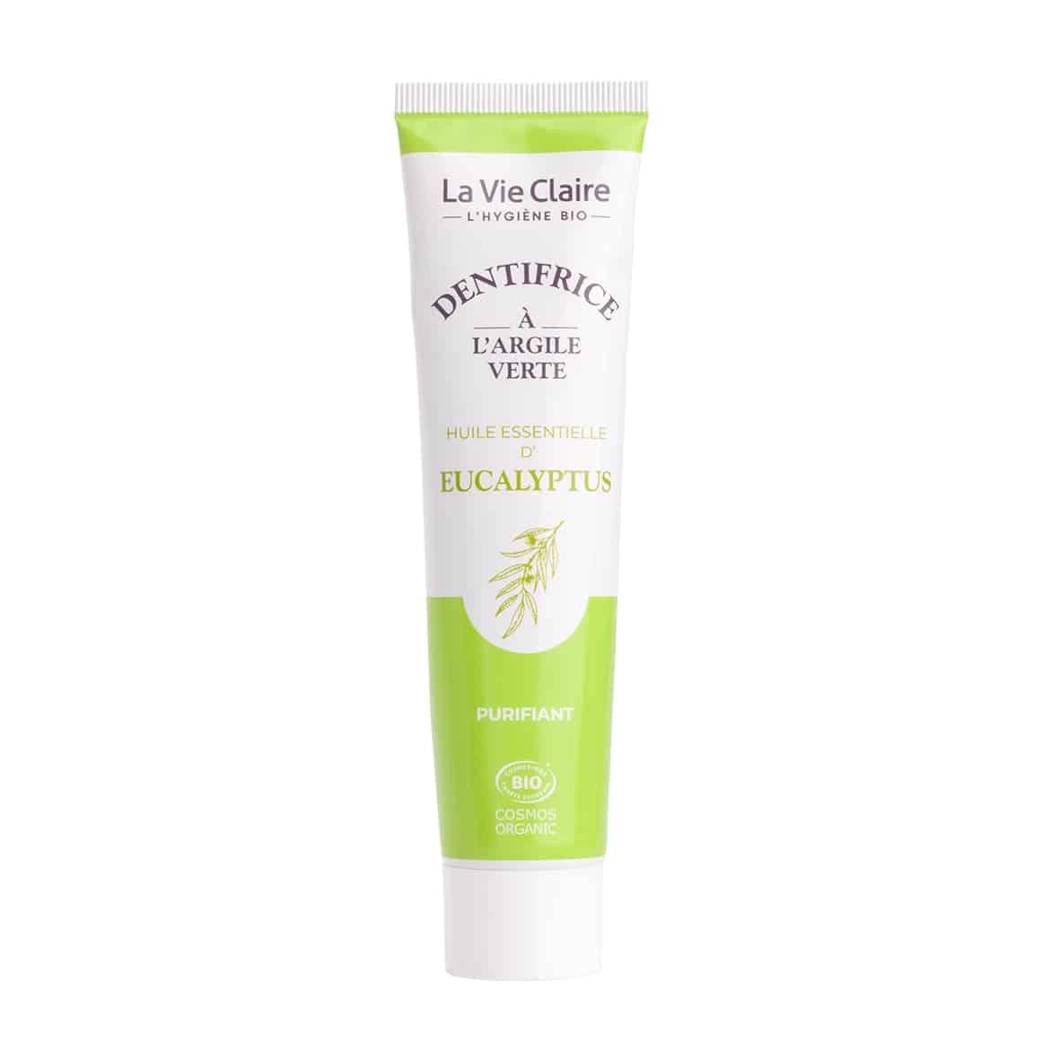 Dentifrice argile verte eucalyptus