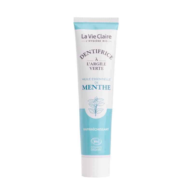 Dentifrice argile verte menthe