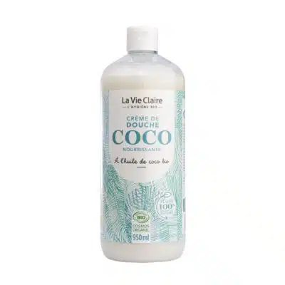 Crème de douche à l'huile de coco