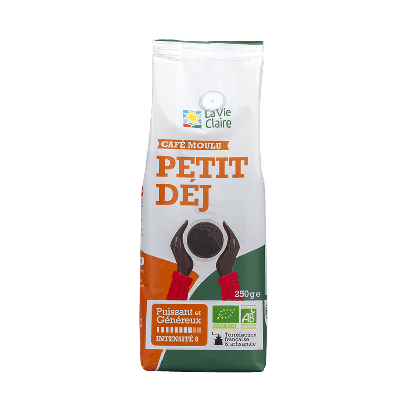 Café petit déjeuner moulu bio