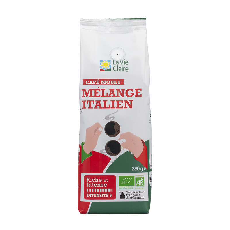 Mélange italien moulu bio