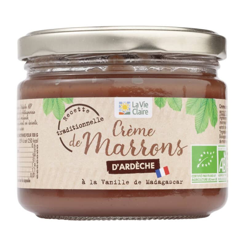 Crème de marron d'Ardèche bio