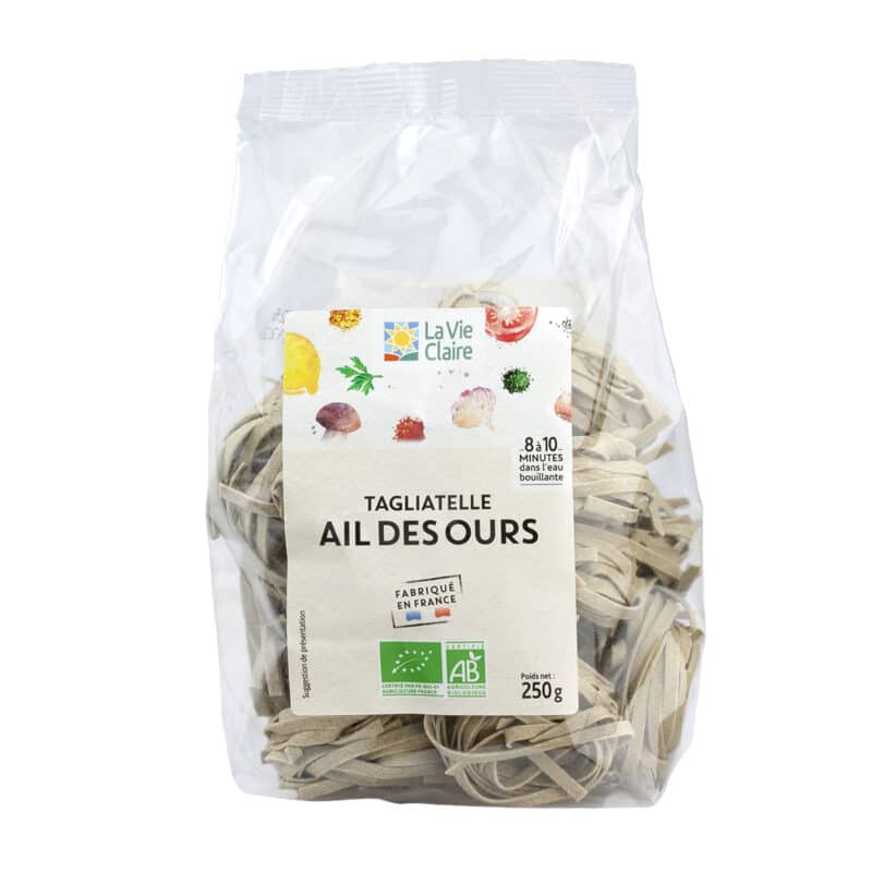 Tagliatelles ail des ours bio