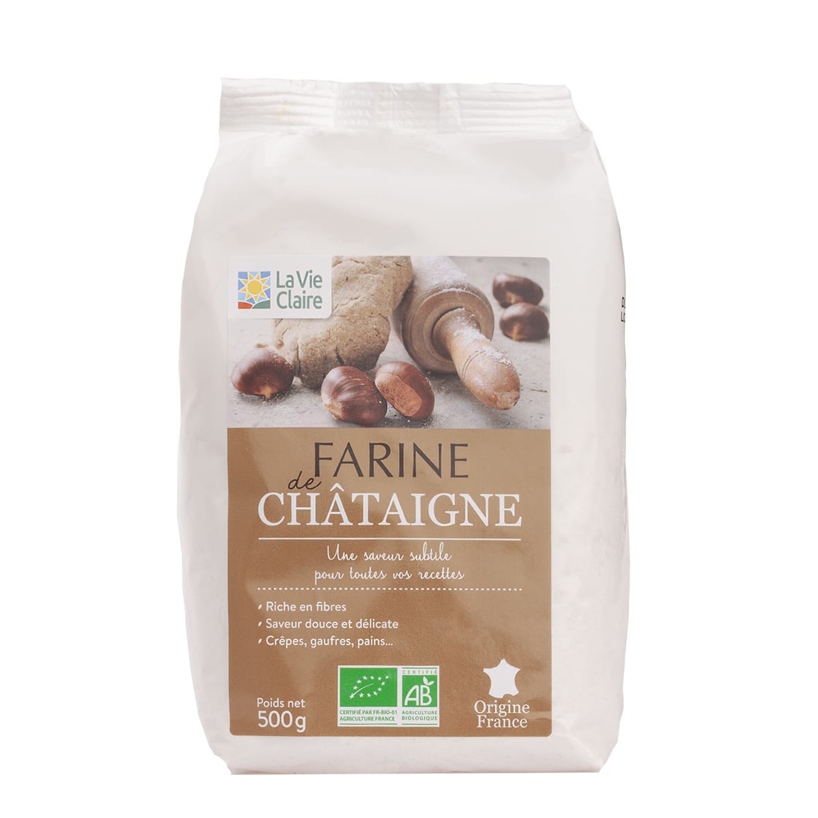 Farine de chataigne - La Vie Claire - 500 g