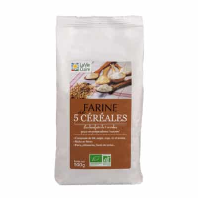 Farine de 5 céréales bio