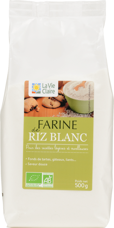 Farine de riz blanc bio