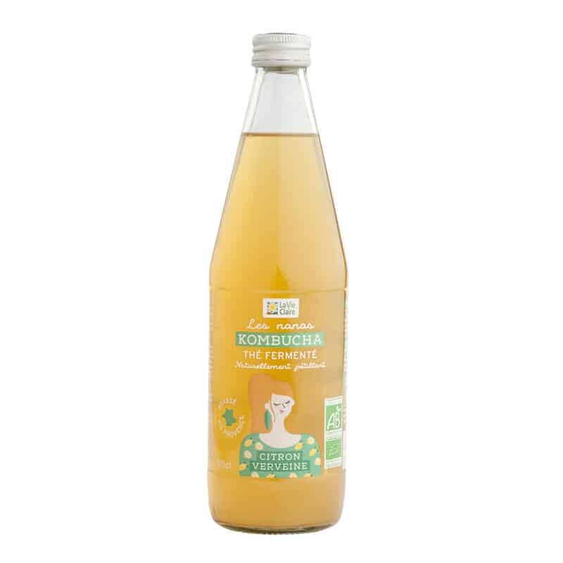 Kombucha citron verveine bio