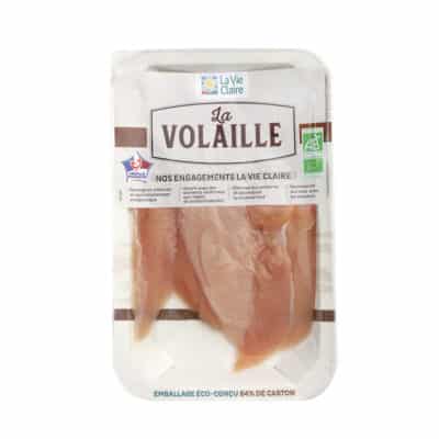 Aiguillettes de poulet bio