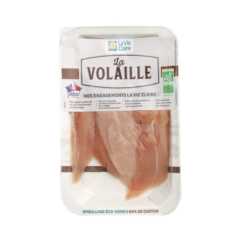 Aiguillettes de poulet bio